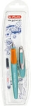 Herlitz 50041244, Herlitz my.pen Patronenf&uuml;ller t&uuml;rkis/orange M (mittel)