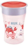 NUK 10255603, NUK Trinkbecher Magic Cup 230ml Girl m. Trinkrand u. Deckel