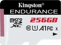 Kingston SDCE/256GB, 256GB Kingston MICROSDXC ENDURANCE 95R/45W C10 A1 UHS-I CARD