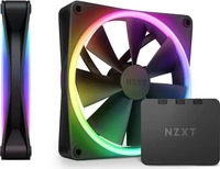 NZXT RF-D14DF-B1, NZXT F Series F140 RGB DUO Twin Pack, 2er-Pack 140x140x26mm