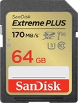 WD SDSDXW2-064G-GNCIN, 64GB WD Plus Extreme SDXC Memory