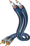 inakustik 00404015, inakustik Premium Stereo-Audiokabel Cinch<>Cinch 1,5m