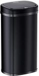 DeubaXXL DE Sensor M&uuml;lleimer Edelstahl Schwarz 50L 109906