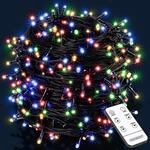 DeubaXXL DE Lichterkette Weihnachten Bunt 14m Fernbedienung 107262