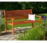 Gartenbank Maxima Eukalyptusholz FSC&reg;-zertifiziert 152x55x92cm