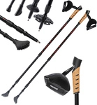 DeubaXXL DE Nordic Walking St&ouml;cke Rot 106999