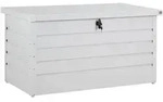 Gartenbox Metall 385L Hellgrau wasserdicht abschlie&szlig;bar