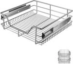 DeubaXXL DE Teleskopschublade 2er-Set 50cm Schrankbreite Au&szlig;enma&szlig; 993299