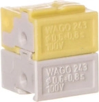 WAGO 243-212, WAGO GmbH & Co. KG Busankoppler-Klemme lichtgrau gelb verr. 243-212