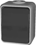 Elso 441609, Elso Universalschalter AP44 licht-/basaltgrau 441609 - 441609