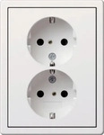 GIRA 0780112, Gira Schuko-Steckds. 2f. rws-gl 0780112 - 0780112