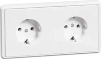 PEHA Elektro 797711, PEHA Elektro Peha Steckdose 2f.rws D 95.6512/3.02 NA - 00797711