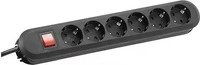 Bachmann 381.151K, Bachmann Tischsteckdose 6f. 3,00m sw 381.151K