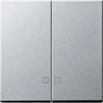 GIRA 063126, Gira Wippe Serienschalter alu 063126
