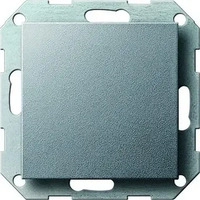 GIRA 026826, Gira Blindabdeckung alu System55 026826