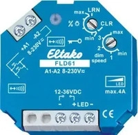 Eltako 30100837, Eltako Funkaktor Dimmschalter PWM-LED,12-36VDC,4A FLD61 - 30100837