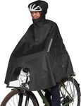Tatonka 2802.040.S, Tatonka Bike Poncho - Fahrrad-Regenponcho black S