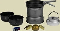 Trangia 150276, Trangia Sturmkocher Set klein 27-6 HA Spiritus - mit...