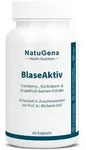 NatuGena BlaseAktiv | 60 Kapseln | mit Extrakten aus K&uuml;rbiskern, Meerrettich,