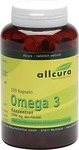 Allcura Omega 3 Konzentrat aus Fisch&ouml;l | 100 Kapseln | mit DHA & EPA | hochdosiert