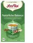 Yogi Tea Nat&uuml;rliche Balance | 17 Beutel | Zitronengras & Shiitake | bio | vegan