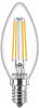 Philips CorePro LEDcandle Filament B35 6.5W/827 warmweiß 806lm klar E14