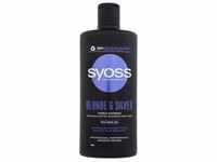Syoss Blonde & Silver Purple Shampoo 440 ml Shampoo für blondes und graues...