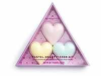 I Heart Revolution Heart Pastel Bath Fizzer Kit Farbton Strawberry Geschenkset