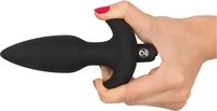 Black Velvets Vibrating Plug medium 15 cm