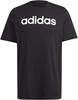 adidas - LIN SJ Tee - T-Shirt Gr L schwarz IC9274