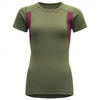 Devold GO 245 219 A 404B, Devold - Hiking Woman T-Shirt - Merinoshirt Gr XS oliv