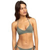 Roxy - Women's Shiny Wave Fixed Tri - Bikini-Top Gr L oliv