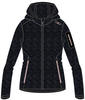 CMP - Women's Jacket Fix Hood Jacquard Knitted 3H19826 - Fleecejacke Gr 34