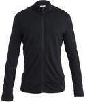 Icebreaker - Merino 260 Quantum IV L/S Zip - Merinojacke Gr S schwarz
