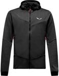 Salewa - Sella Crevasse Hooded Jacket - Fleecejacke Gr 46 schwarz
