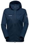 Mammut - Women's Ultimate VIII Softshell Hooded Jacket - Softshelljacke Gr XS blau
