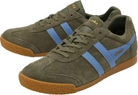 Gola CMA192LN6, Gola - Gola Harrier Suede - Sneaker 40 | EU 40 braun/oliv