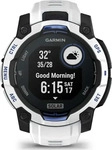 Garmin 010-02934-03, Garmin - Instinct 3 Solar 45 - Multifunktionsuhr schwarz/wei&szlig;
