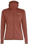Salewa - Women's Agner Hybrid Polarlite Fullzip Hoody - Fleecejacke Gr 34 rot