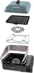 Cadac-Dometic 1025-20-UN, Cadac-Dometic - Van Cook FFD Combo - Gaskocher schwarz