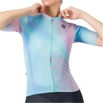 Castelli 4526060991XS, Castelli - Women's Cosmic Vortex Jersey - Radtrikot Gr XS blau