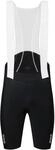 straede - Aero Pro Bib Shorts - Velohose Gr S schwarz/wei&szlig;