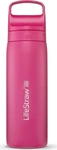 LifeStraw LGV418OPWW, LifeStraw - Go Stainless Steel - Trinkflasche Gr 500 ml rosa