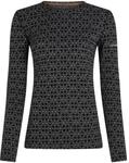 Icebreaker - Women's Merino 260 Oasis L/S Crewe Alpine Geo - Merinounterw&auml;sche...