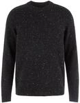 Fj&auml;llr&auml;ven - &Ouml;vik Neps Knit Sweater - Wollpullover Gr L schwarz