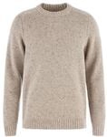 Fj&auml;llr&auml;ven - &Ouml;vik Neps Knit Sweater - Wollpullover Gr L beige/grau