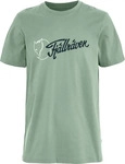 Fj&auml;llr&auml;ven F12600328674, Fj&auml;llr&auml;ven - Archive Logo T-Shirt - T-Shirt Gr S t&uuml;rkis