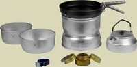 Trangia 140254, Trangia - 25-4 Spiritus Sturmkocher - Spirituskocher grau