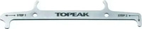 Topeak 15410079, Topeak - Chain Hook & Wear Indicator - Fahrradwerkzeug metallic