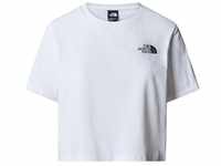 The North Face - Women's Cropped Simple Dome Tee - T-Shirt Gr XXL weiß...